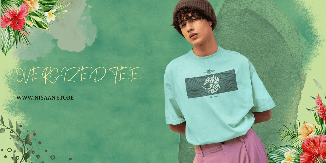 Elevate Your Style with Niyaan's Mint Oversized Tee