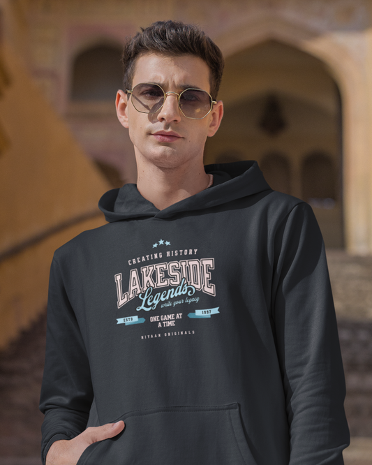 Lakeside Legends Premium Black Hoodie