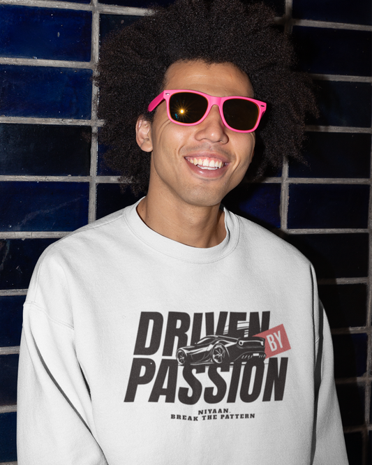 Driven by Passion - Premium Men's Sweatshirt