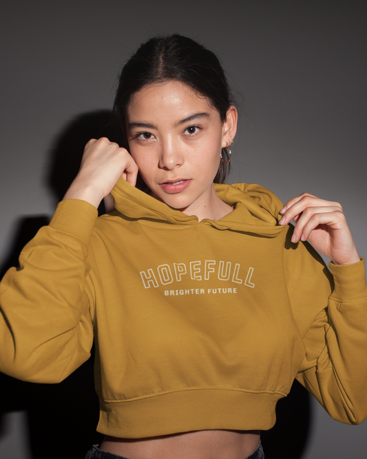 Hopefull Crop Hoodie