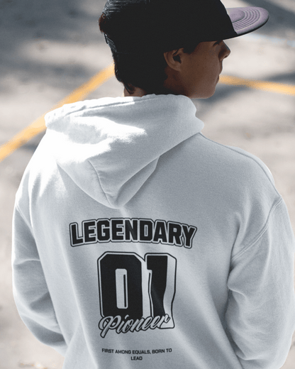 Niyaan Legendary 01 White Hoodie – Premium