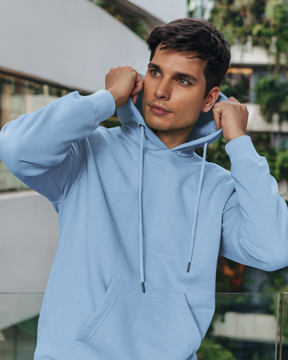 Niyaan Baby Blue Hoodie – Sophisticated Style Redefined