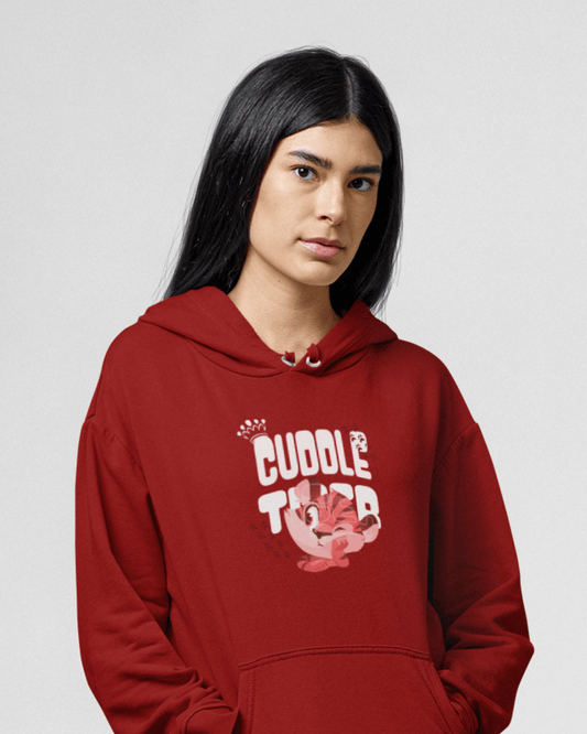 Cuddle Tiger Premium Women's Hoodie