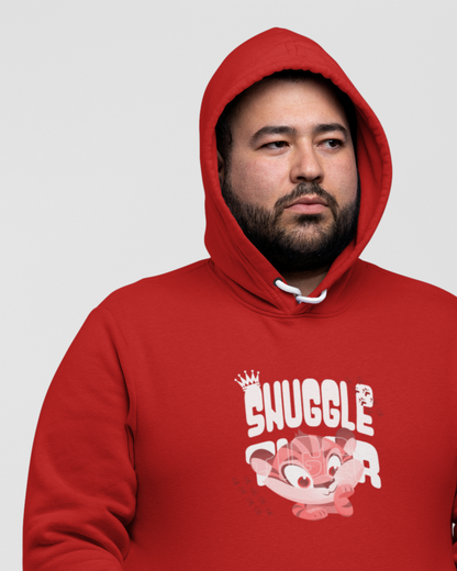 Niyaan Premium "Snuggle Tiger" Red Hoodie