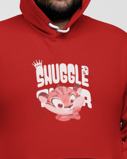 Niyaan Premium "Snuggle Tiger" Red Hoodie